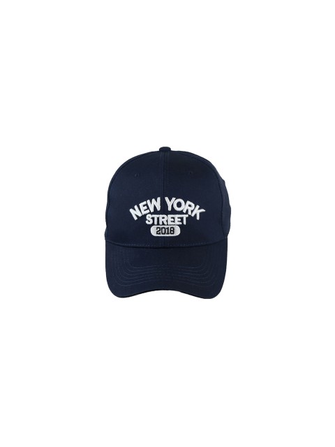 

iSWEVEN Unisex Blue & White Embroidered Snapback Cap