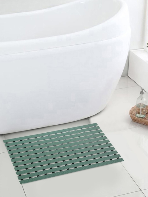 

HOSTA HOMES Green Digitally Printed Anti-Skid Doormat