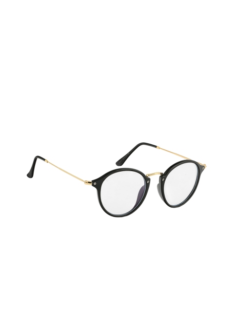 

ROYAL SON Men UV Protected Round Sunglasses CHI00103-C3, Transparent