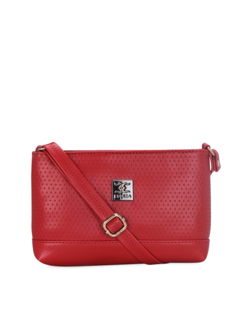 ESBEDA Red Solid Sling Bag