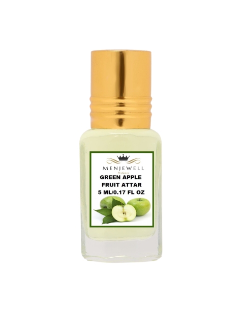 

Menjewell Unisex Fragrances Green Apple Fruity Attar 5 ml