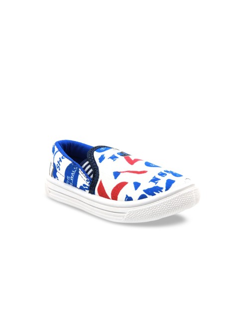 

Jazzy Juniors Boys White & Blue Espadrilles