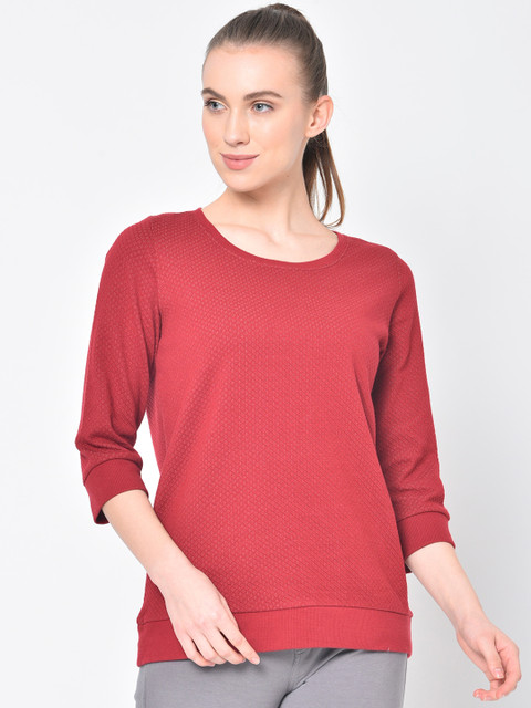 

Chkokko Women Red Solid Top