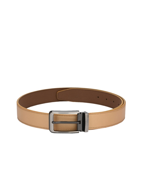 

Calvadoss Men Beige Solid Belt