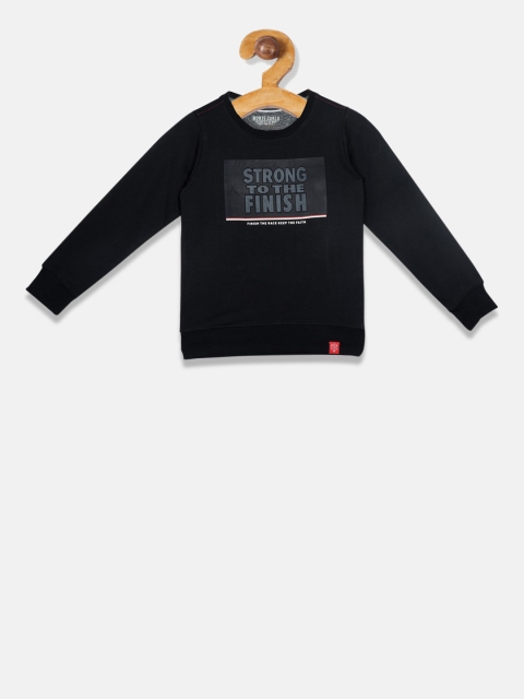 

Monte Carlo Boys Navy Blue Printed Sweatshirt