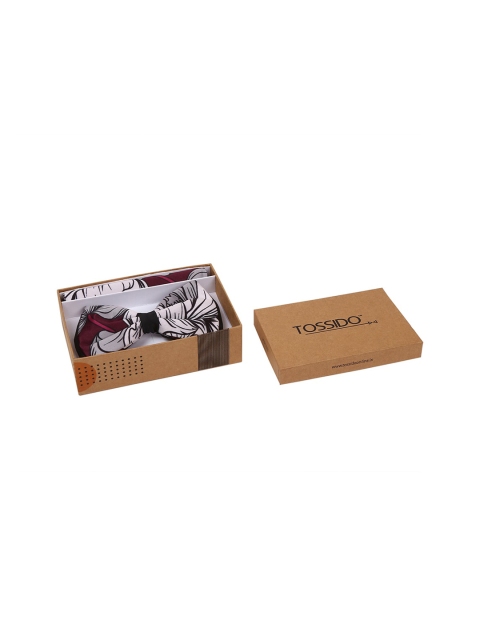 

Tossido Men Printed Accessory Gift Set, Purple