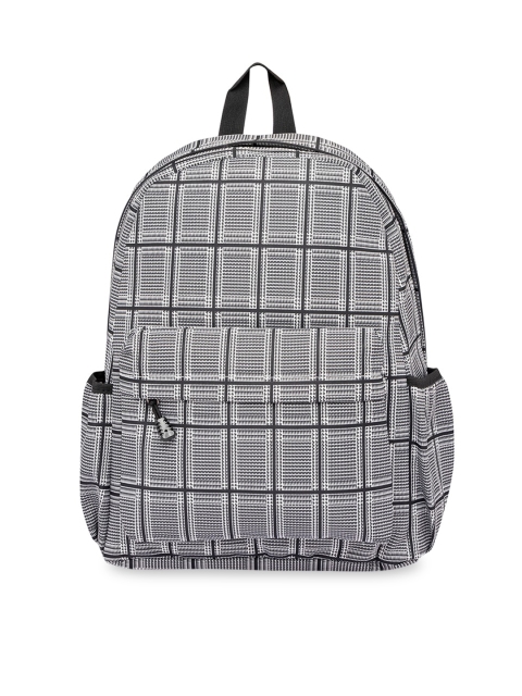 

Satchel Bags Women Black & Grey Checked Backpack