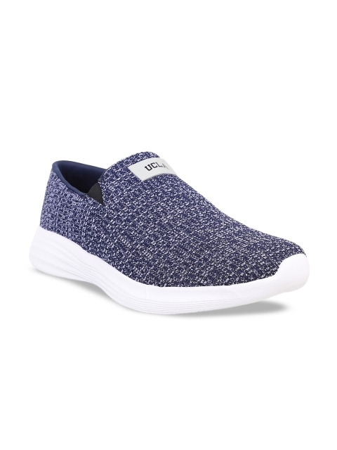 UCLA Men Navy Blue & White Running Sports Shoes