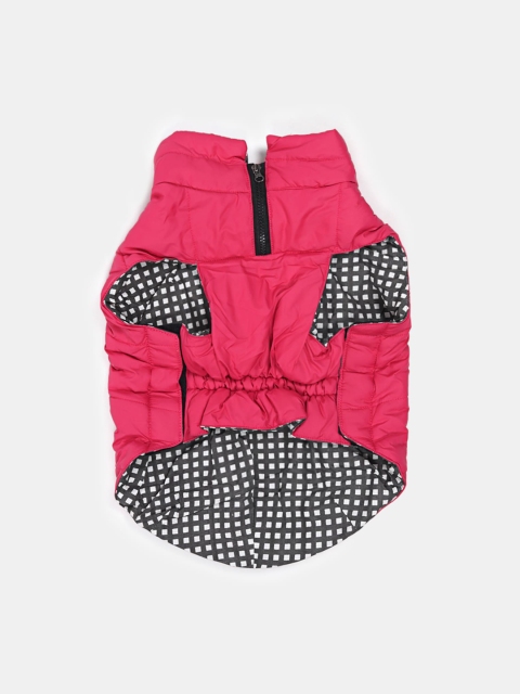 

HUFT Cozy Pupper Dog Jacket, Pink
