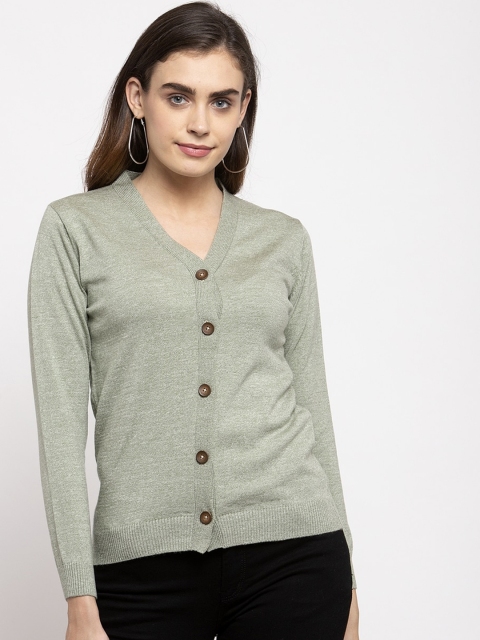 

Kalt Women Grey Solid Cardigan