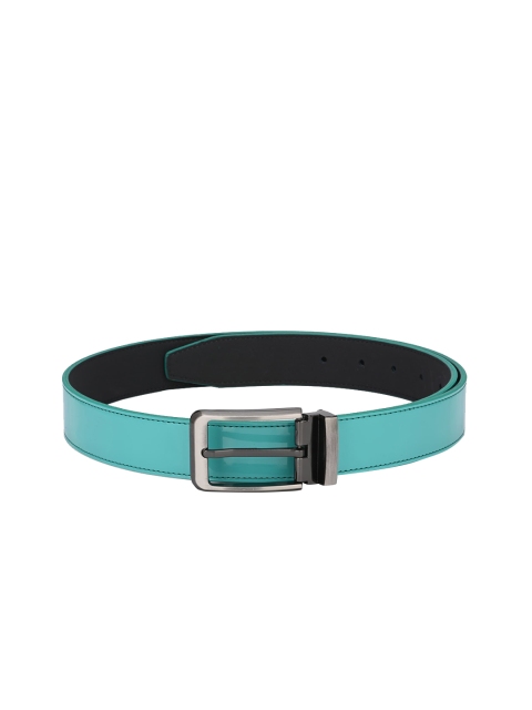 

Calvadoss Men Green Solid Belt