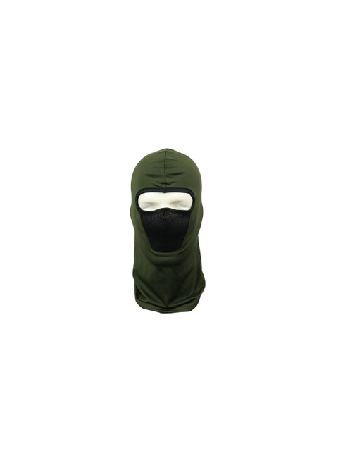 

iSWEVEN Unisex Green Solid Balaclava Mask