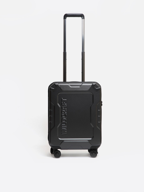 

Wildcraft Unisex Black Solid Hard-Sided Large Trolley Suitcase
