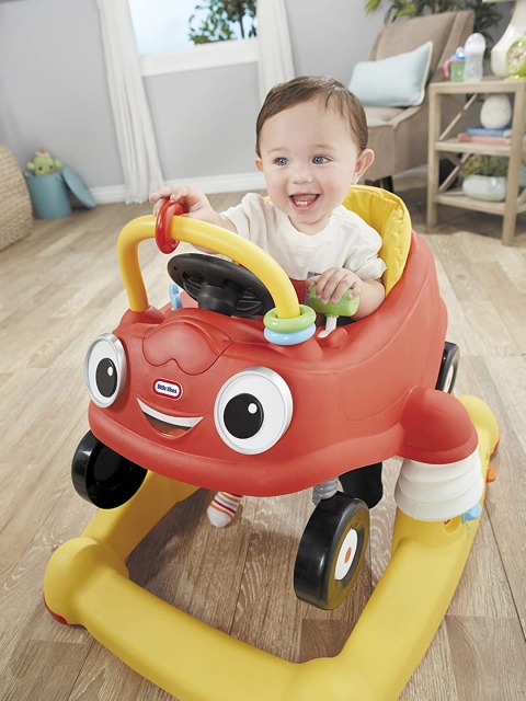 

Little Tikes Unisex Kids Orange & Yellow Cozy Coupe 3 in 1 Mobile Entertainer Toy