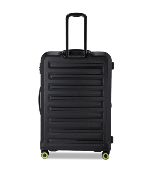 

IT luggage Unisex Black Solid Hard-Side Large Trolley Bag