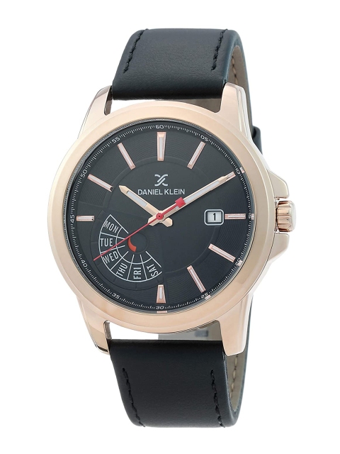 

Daniel Klein Men Black Analogue Watch