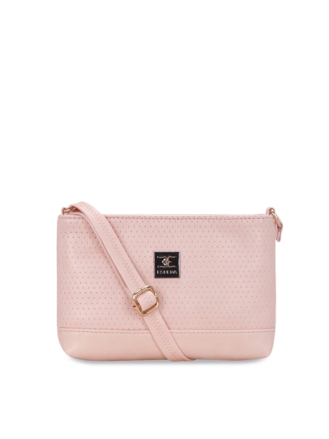 

ESBEDA Pink Textured Sling Bag
