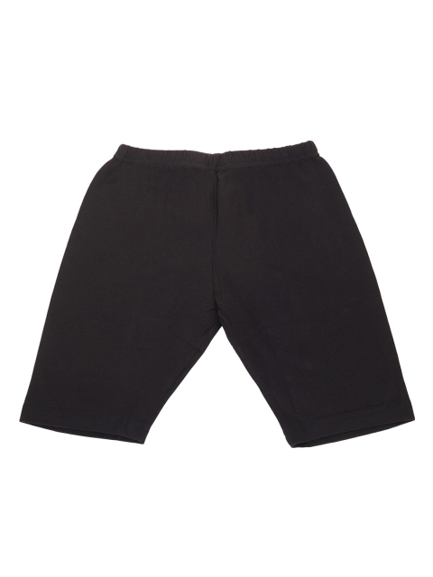 

Leading Lady Girls Black Solid Regular Fit Regular Shorts