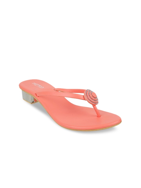 

Metro Women Pink Embellished Heels