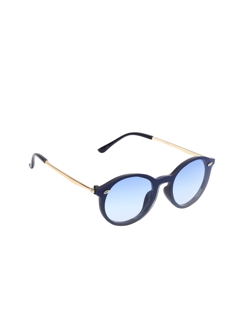 

Swiss Design Unisex UV Protected Round Sunglasses SDSG21-3088803, Blue