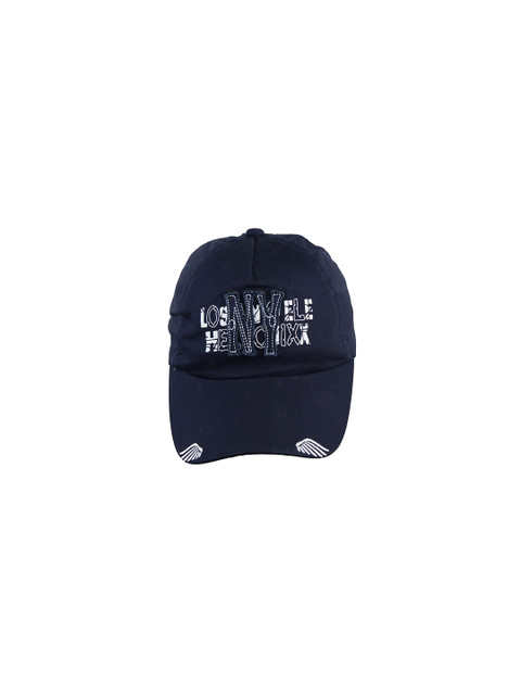 

iSWEVEN Unisex Blue & White Printed Adjustable Snapback Cap