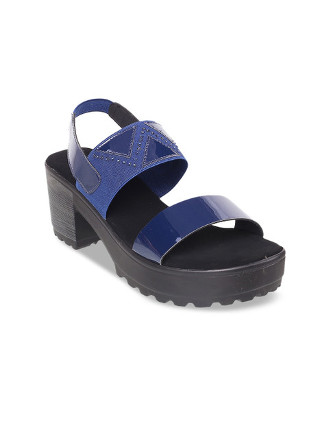 

Metro Women Navy Blue Solid Platform Heels