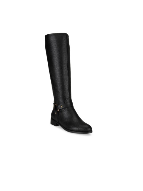 

ROSSO BRUNELLO Women Black Solid Heeled Boots