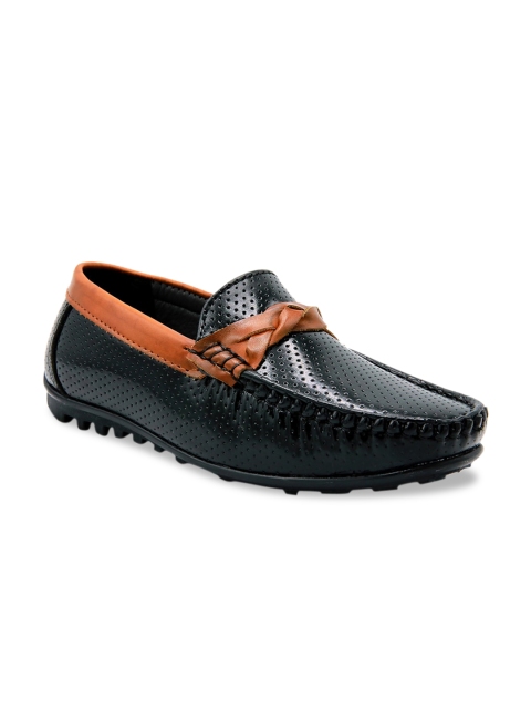 

Jazzy Juniors Boys Black Loafers
