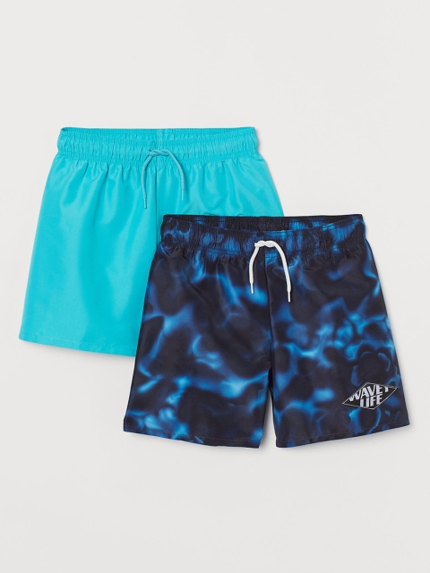 

H&M Boys Blue 2-Pack Swim Shorts