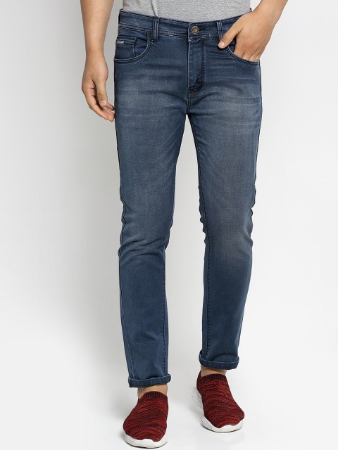 

Rodamo Men Blue Slim Fit Mid-Rise Clean Look Jeans