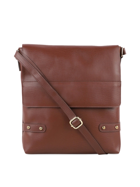

Bagsy Malone Brown Solid Sling Bag