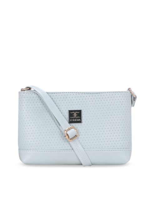 

ESBEDA Blue Textured Sling Bag