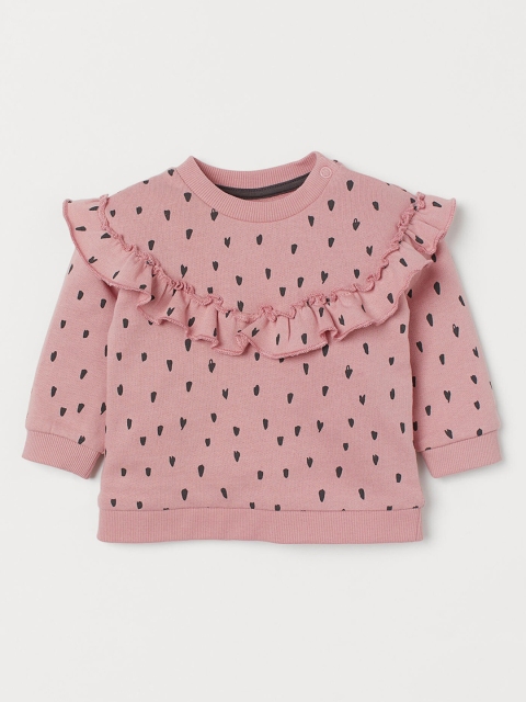 

H&M Girls Pink Sweatshirt