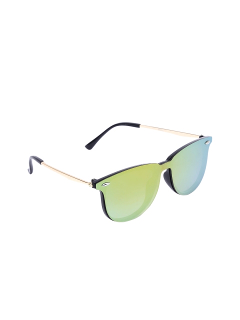 

Swiss Design Unisex UV-Protected Wayfarer Sunglasses SDSG21-3089006, Gold