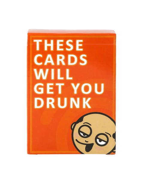 

Bigsmall Orange & White Drinking Card Game Part - 1