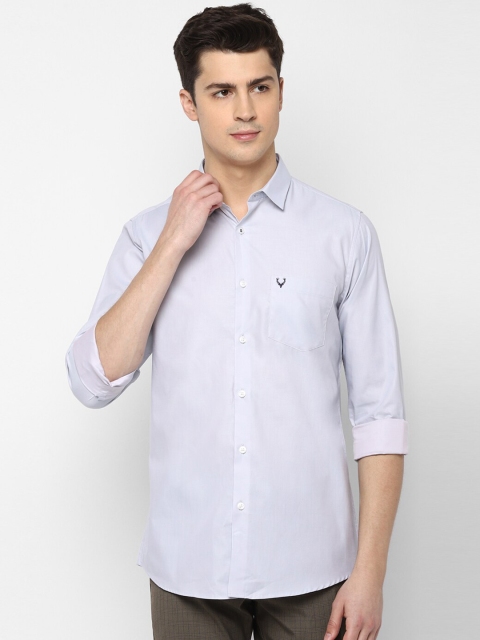 

Allen Solly Men White Slim Fit Solid Casual Shirt