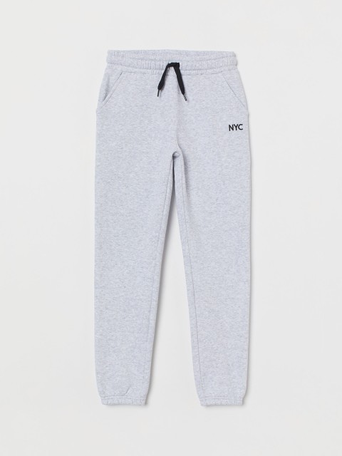 

H&M Girls Grey Solid Joggers