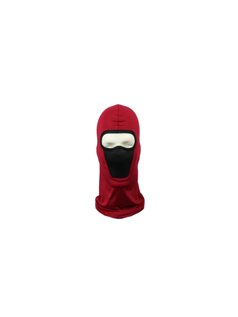 

iSWEVEN Unisex Red Solid Balaclava Mask