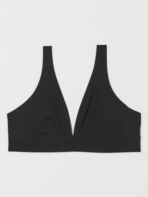 

H&M Black Soft Microfibre Bra 0925141001