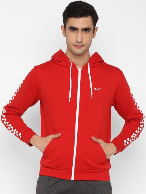 Yuuki Men Red Solid Sporty Jacket