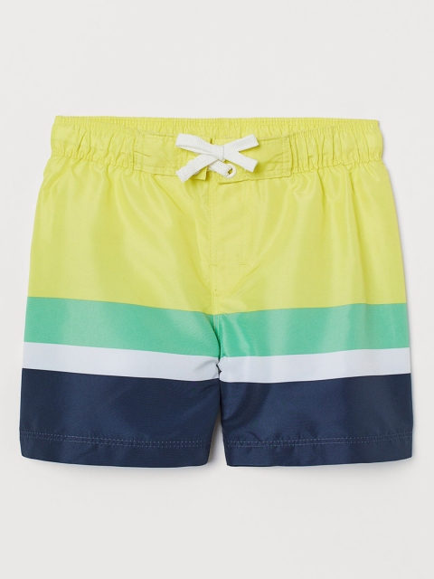 

H&M Boys Yellow Block-Coloured Swim Shorts
