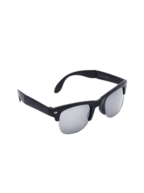 

Swiss Design Unisex UV Protected Wayfarer Sunglasses SDSG21-2018103, Silver