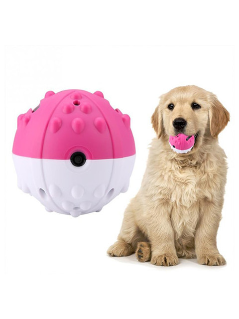 

Butter Ball Dog Toy Pink