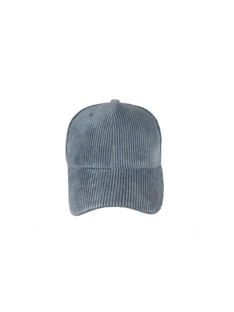 

iSWEVEN Unisex Grey Striped Snapback Cap