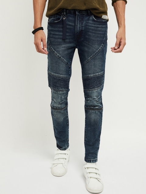 

max Men Blue Skinny Fit Jeans