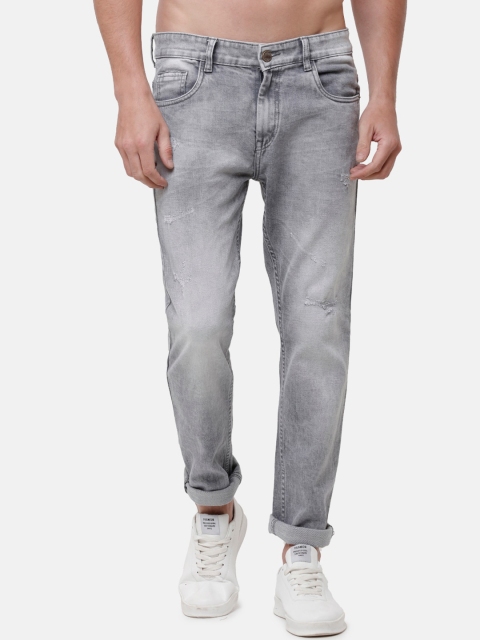 

CINOCCI Men Grey Slim Fit Jeans