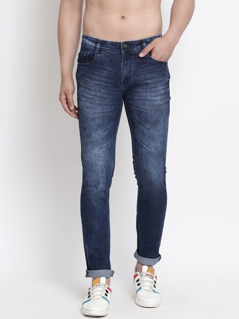 

COBB Men Blue Slim Fit Mid-Rise Clean Look Jeans
