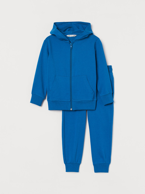 

H&M Boys Blue 2-Piece Cotton Jersey Sustainable Set