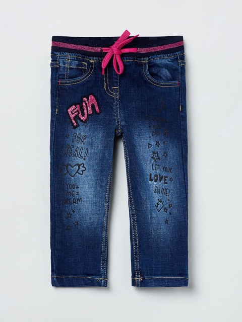 

max Girls Blue Slim Fit Jeans