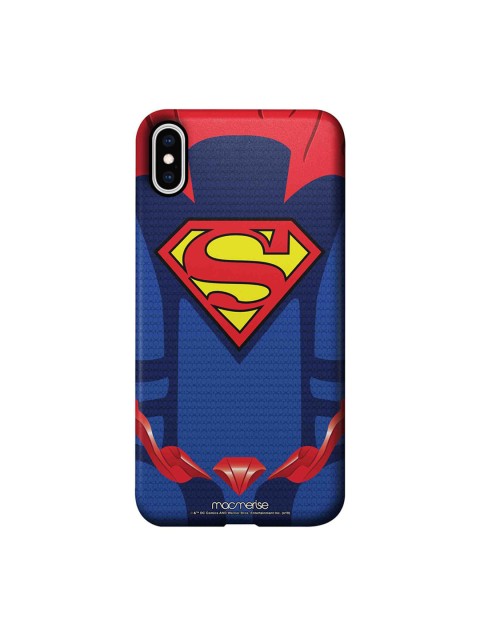 

macmerise Blue & Red DC Comics Suit Up Superman iPhone Xs Max Case